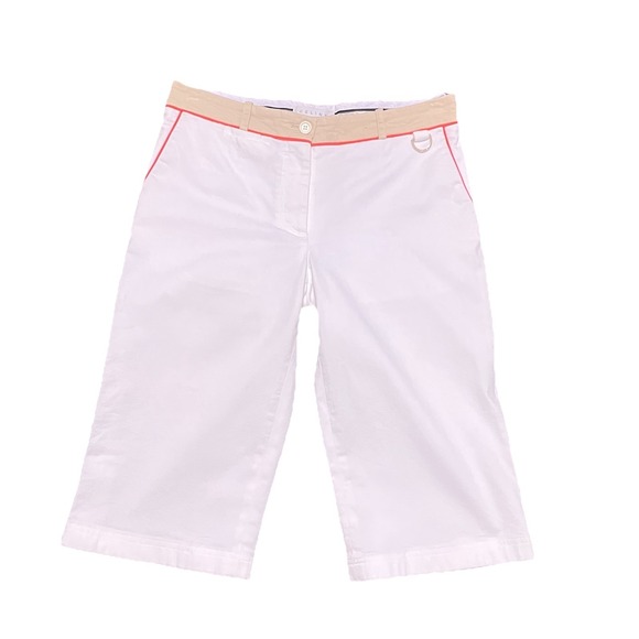 Celine Bermuda White Preppy Shorts Size 36/XS Quiet Luxury Old Money Summer - Picture 3 of 16